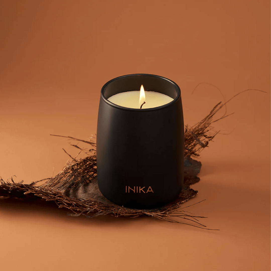 INIKA Bio-Ritualkerze aus Soja und Kokosnuss North Glow