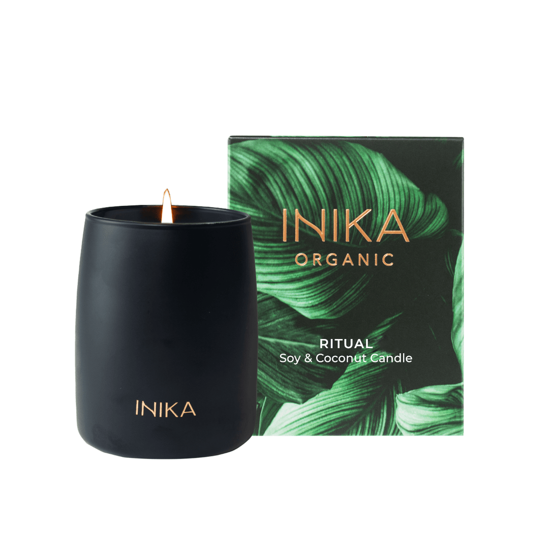 INIKA Bio-Ritualkerze aus Soja und Kokosnuss North Glow