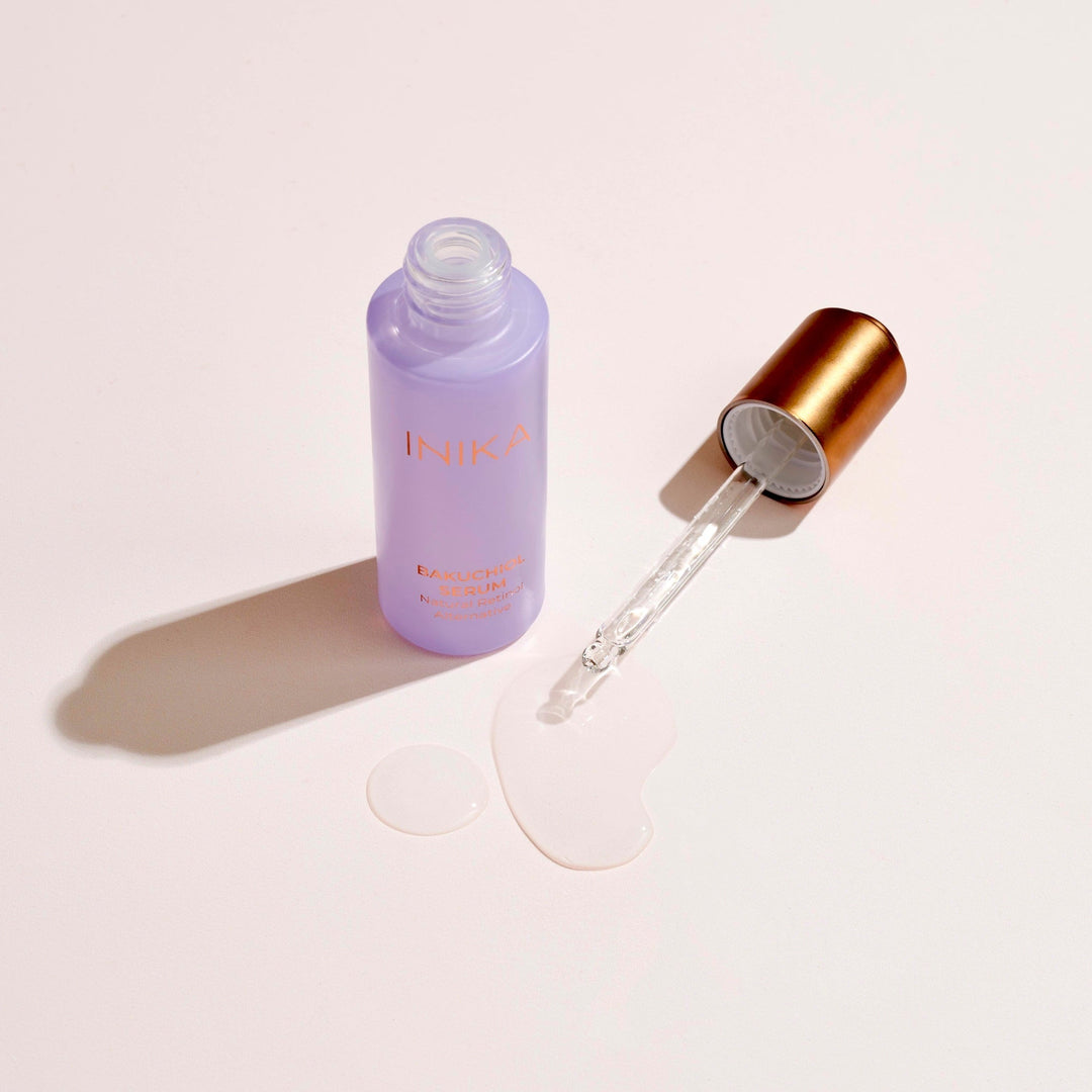 INIKA Organic Bakuchiol Serum - natürliche Retinol Alternative North Glow