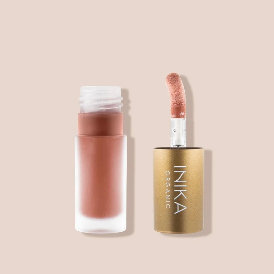 INIKA Organic Tinted Lip Oil – Collagen + Squalane