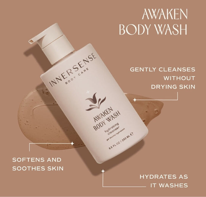 Innersense Organics AWAKEN BODY WASH - pflegendes Duschgel