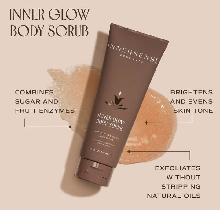 Innersense Organics INNER GLOW BODY SCRUB - Enzymatisches Körperpeeling