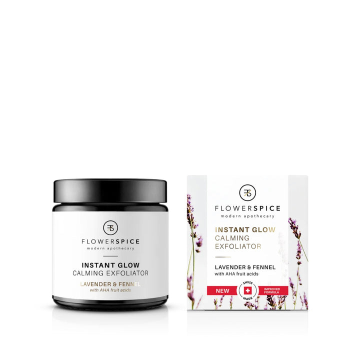 Instant Glow Calming Exfoliator - Flower and Spice - Peeling