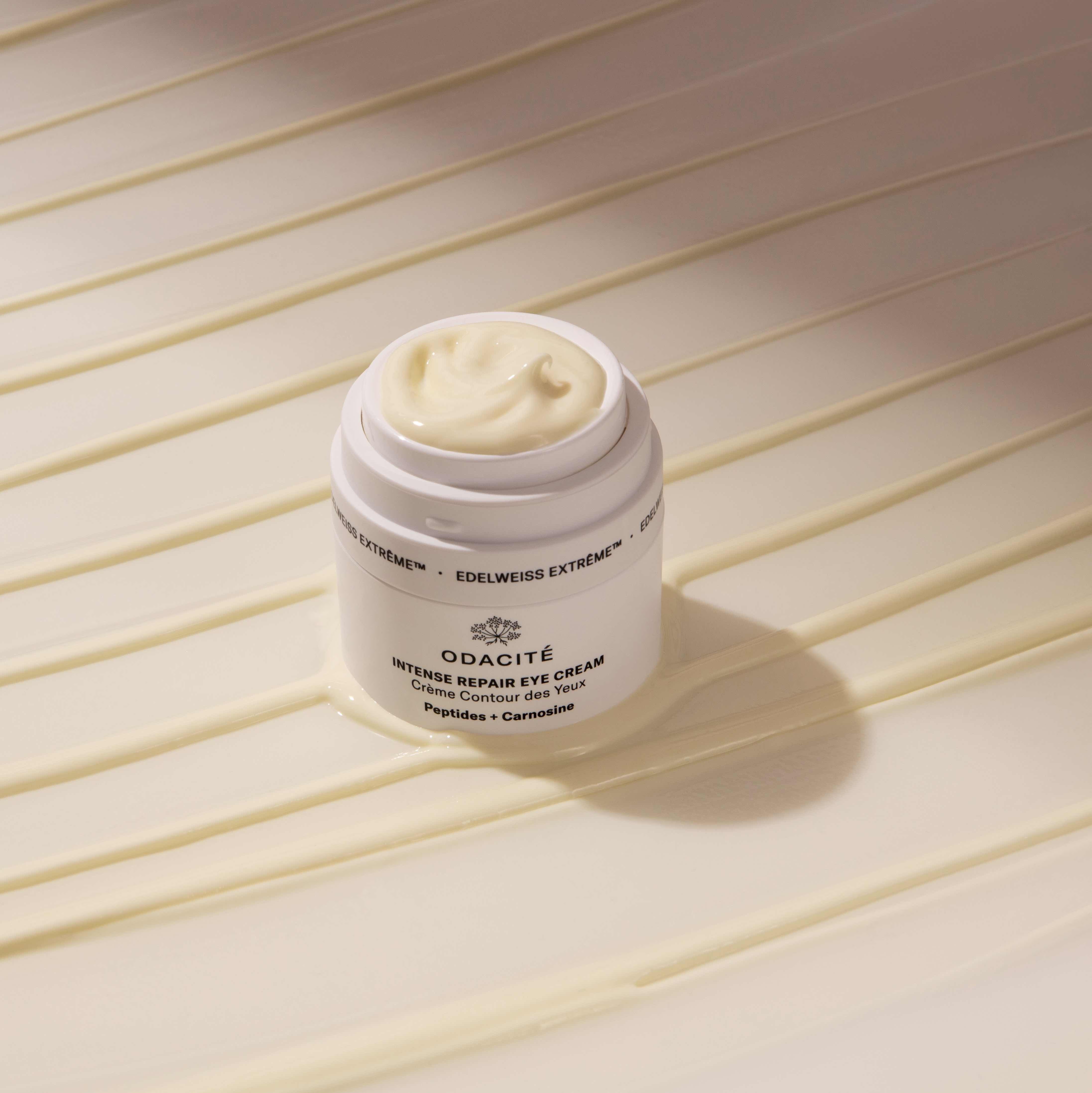 INTENSE REPAIR EYE CREAM Peptides & Carnosine Edelweiss Extrême - ODACITÉ Augencreme