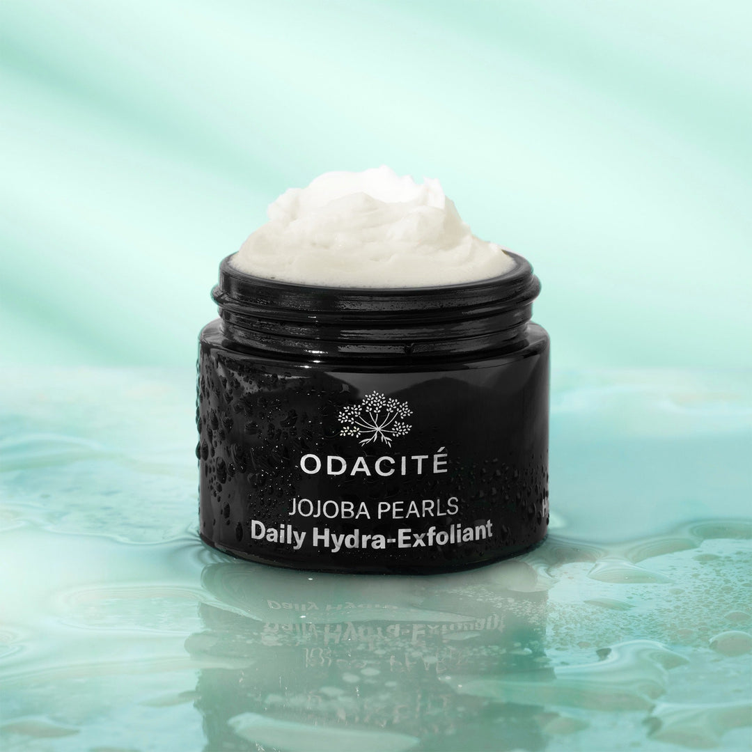 Feuchtigkeitsspendende Jojoba Pearls von Odacité North Glow