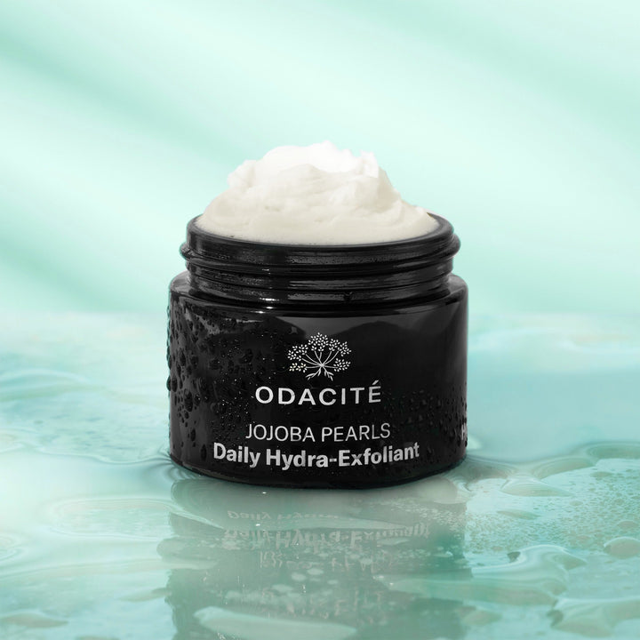Feuchtigkeitsspendende Jojoba Pearls von Odacité