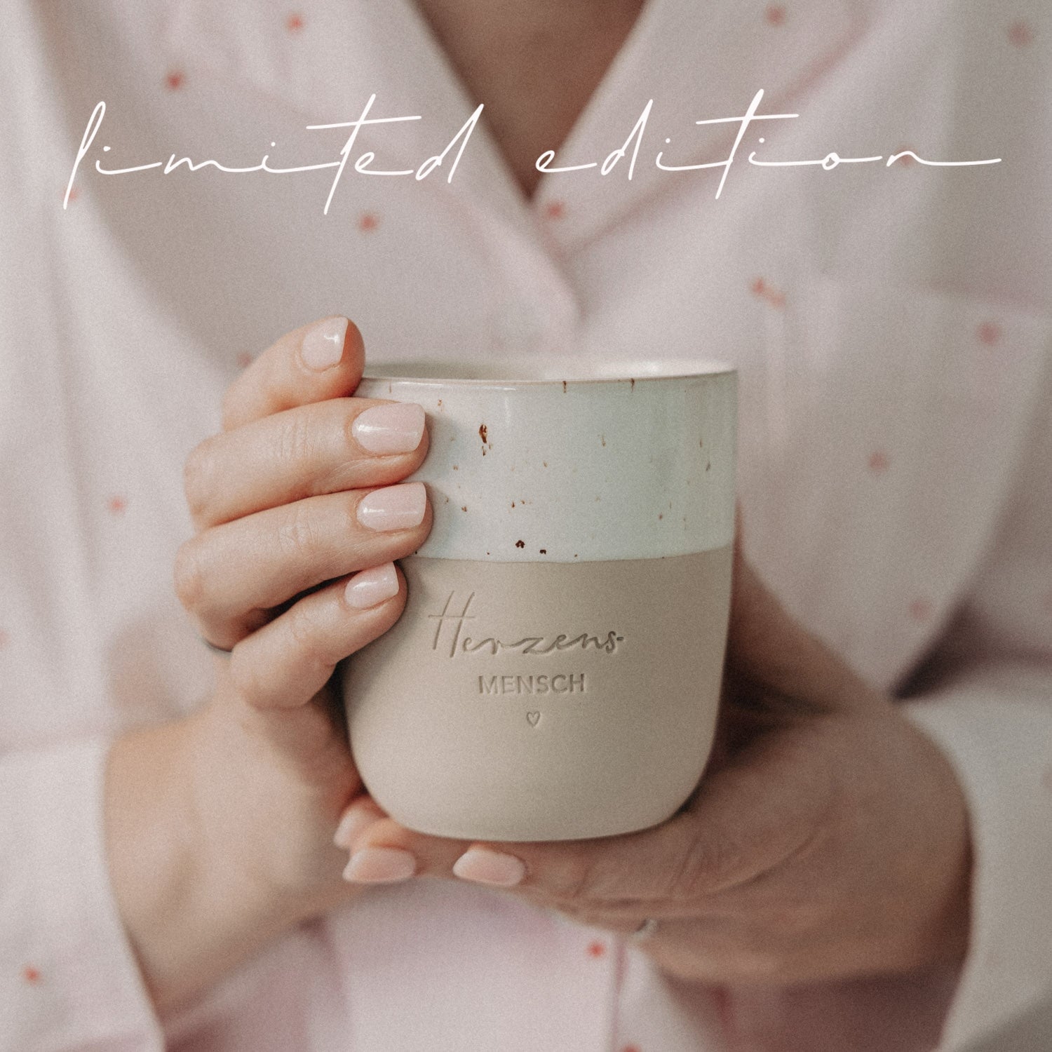 Kaffeebecher HERZENS-MENSCH - limited edition