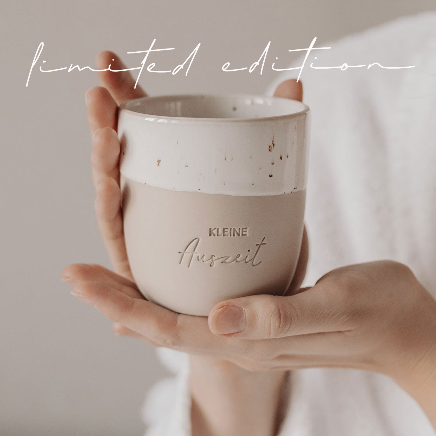 Kaffeebecher KLEINE AUSZEIT - limitied edition