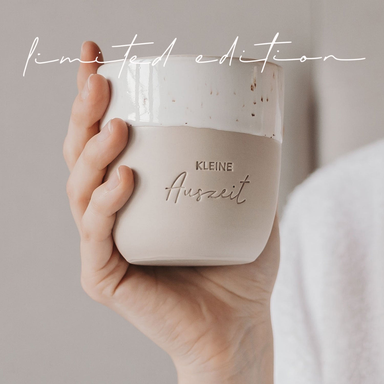 Kaffeebecher KLEINE AUSZEIT - limitied edition