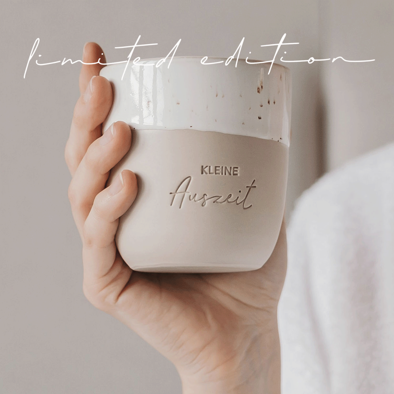 Kaffeebecher KLEINE AUSZEIT - limitied edition