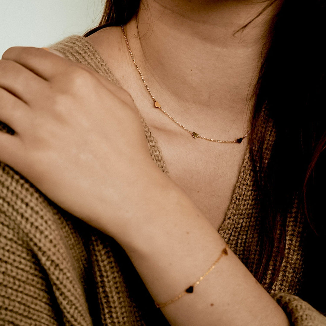 Kette LISA in (gold) Schmuck - Eulenschnitt North Glow