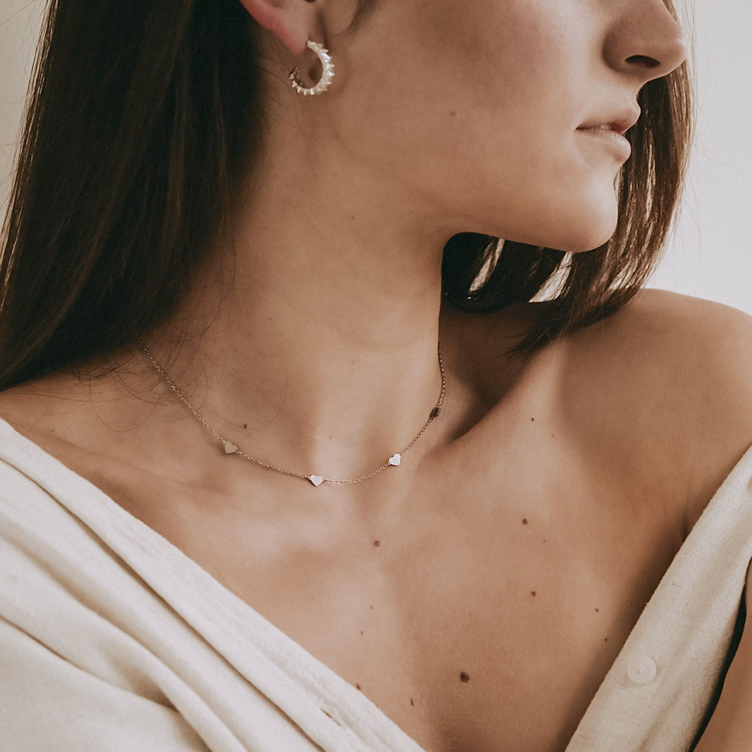 Kette LISA (silber) Schmuck - Eulenschnitt