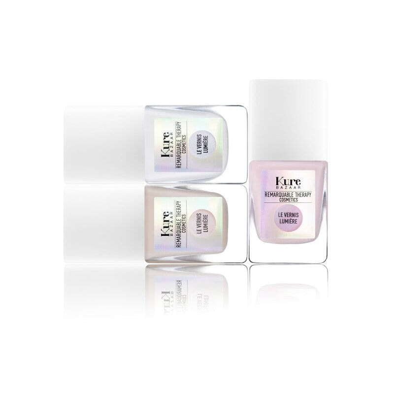 3 Le Vernis Lumière von Kure Bazaar gestapelt. North Glow