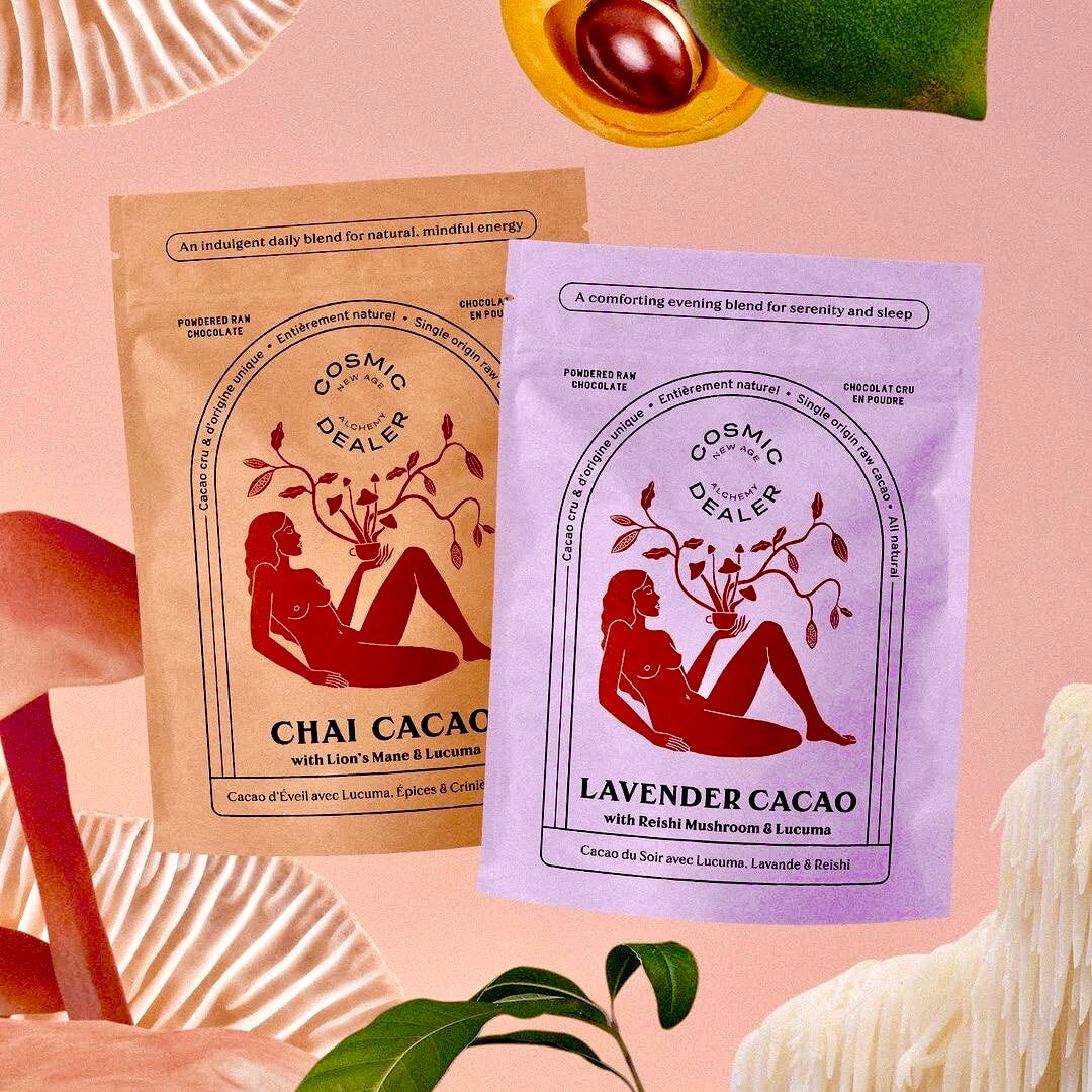 LAVENDER CACAO Trinkschokolade - COSMIC DEALER North Glow
