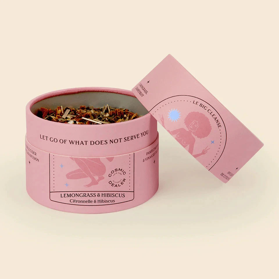 LE BIG CLEANSE Lemongras & Hibiscus (Tee) - Cosmic Dealer