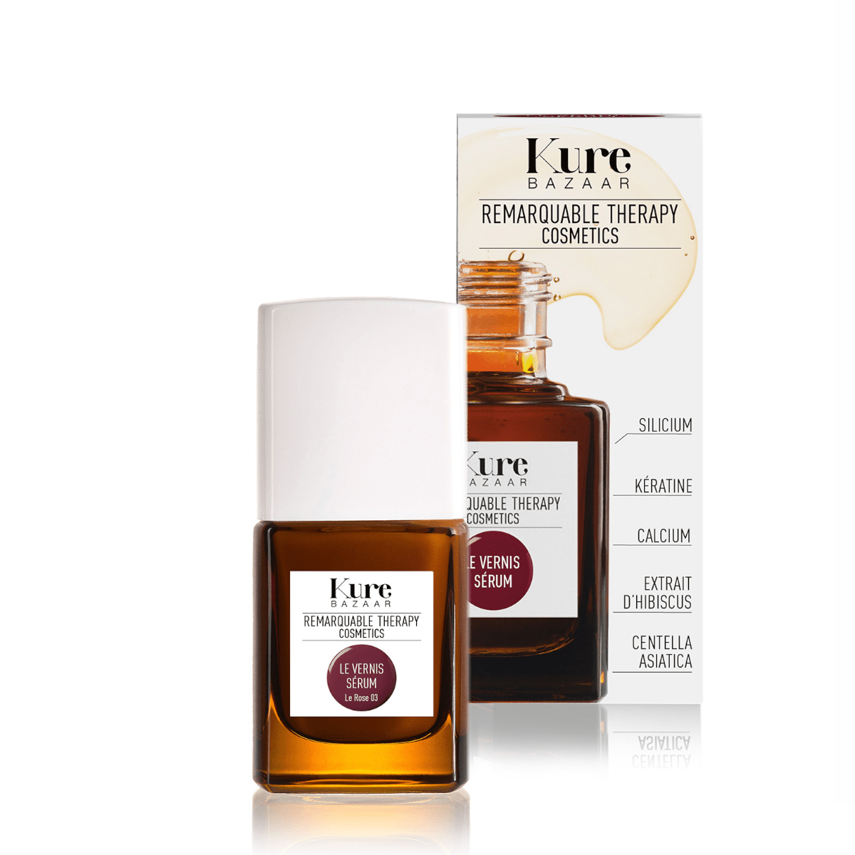 LE VERNIS SÈRUM Le Rose 03 | KURE BAZAAR - Serum-Nagellack