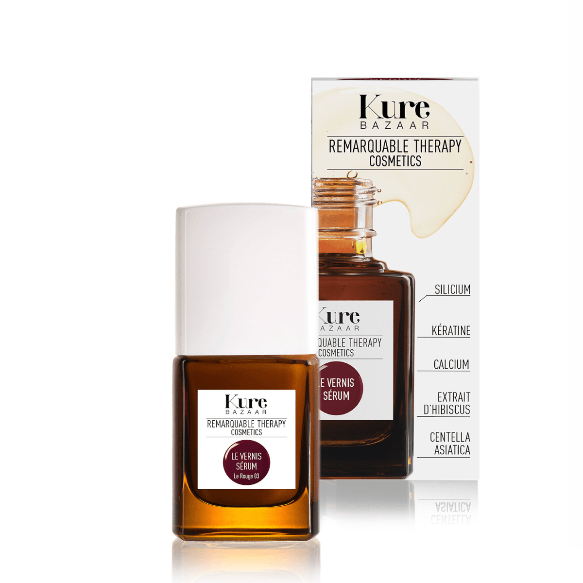LE VERNIS SÈRUM Le Rouge 03  - Serum-Nagellack von KURE BAZAAR
