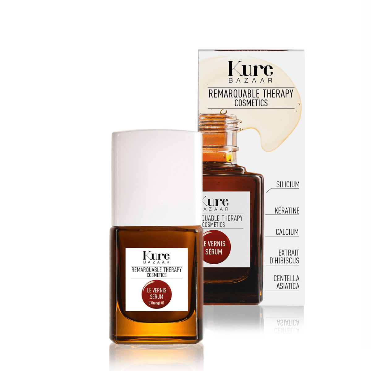 LE VERNIS SÈRUM L'Orangé 01 | KURE BAZAAR - Serum-Nagellack