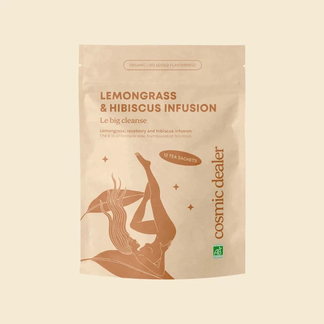 Lemongrass & Hibiscus Tee von Cosmic Dealer