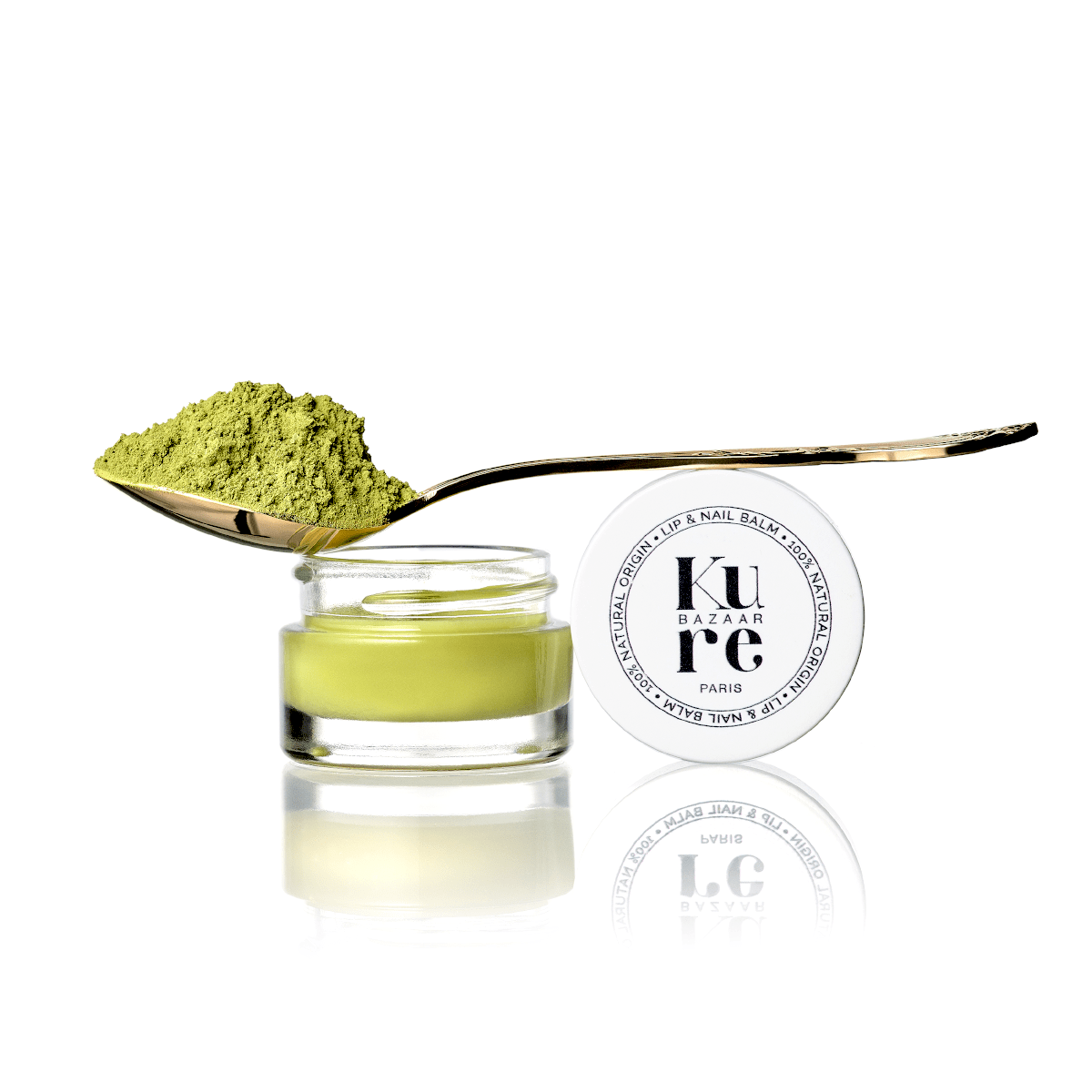 Lip & Nail Balm "Matcha" / Lippen- und Nagelpflege | Kure BAZAAR