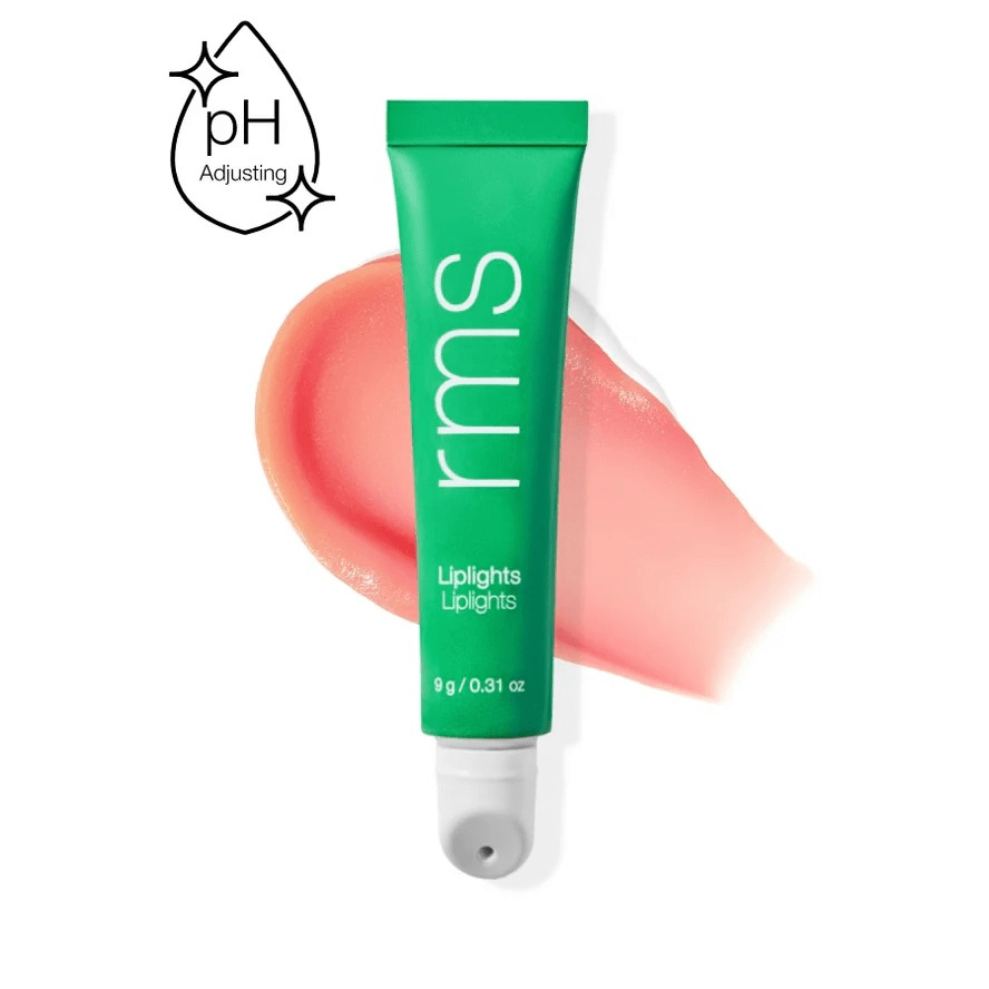 RMS Chameleon Liplights Tube vor Farb- und Texturbeispiel. North Glow