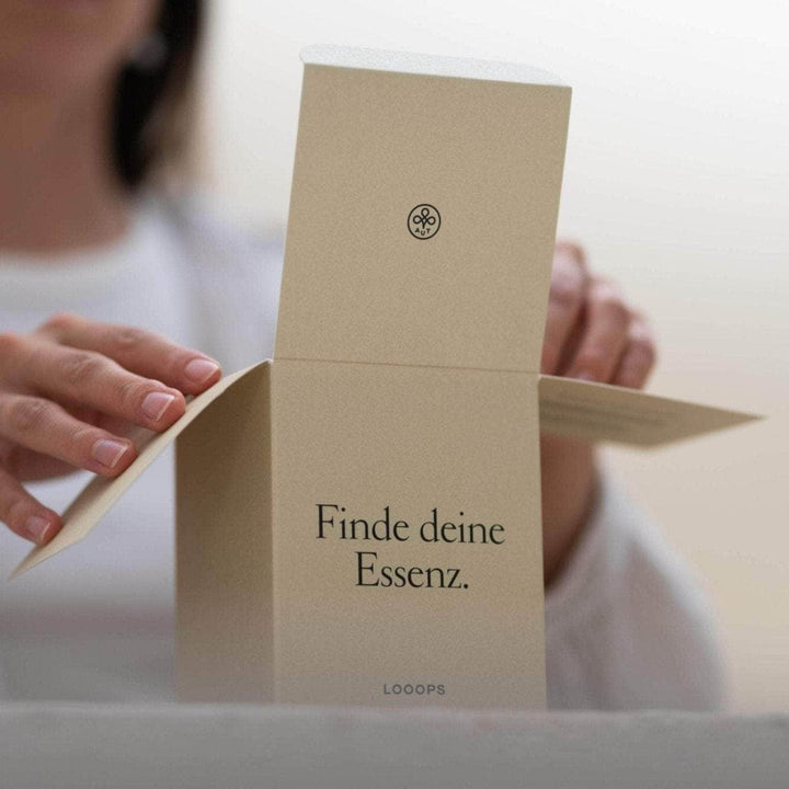 LOOOPS Kerze "EINKLANG" - Sojawachskerze mit natürlichem Duft