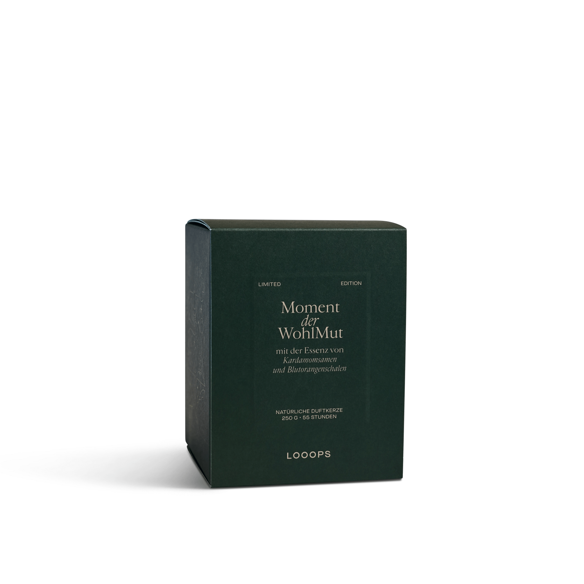 LOOOPS Kerze "Moment der WohlMut" - Duftkerze (Limitierte Edition 2025)