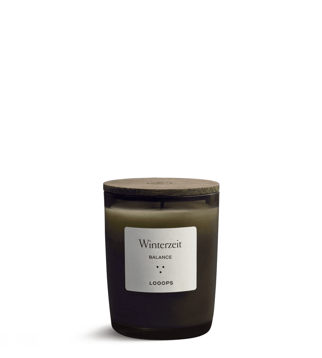 LOOOPS Kerze "WINTERZEIT" | natürliche Duftkerze (Limitierte Edition) North Glow
