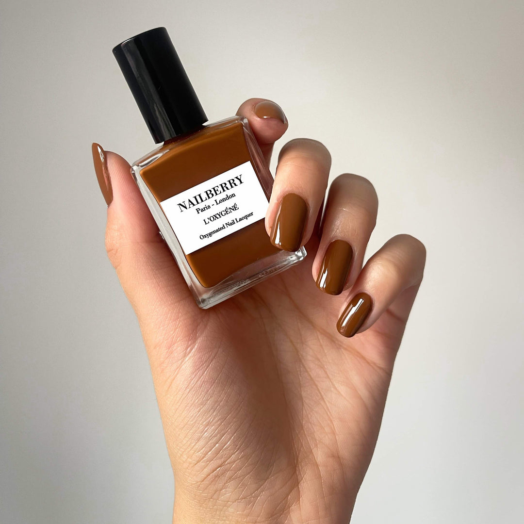 L'Oxygéné Nailberry Nagellack - Coffee Bean (Herbstkollektion 2023) North Glow