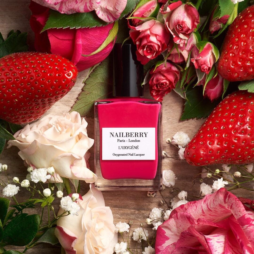 L'Oxygéné Nailberry Nagellack - Strawberry (Herbstkollektion 2023) North Glow