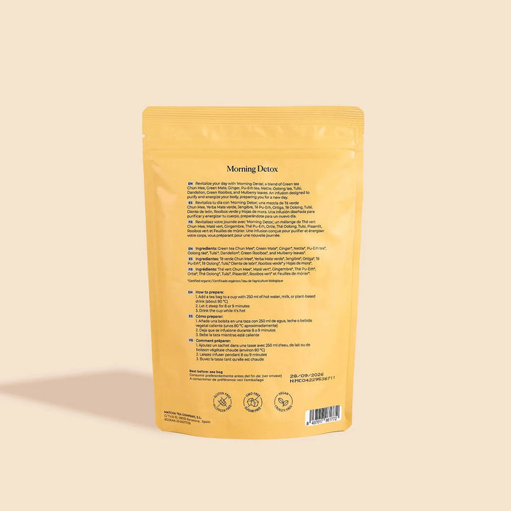 Morning Detox (Belebende Kräuterteemischung) - MATCHA & CO