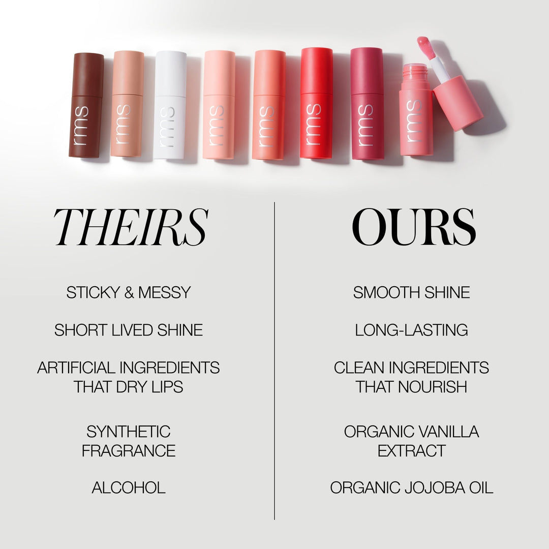 Neue Farbe: Crystal Slipper - Legendary Lip Oils RMS Beauty North Glow