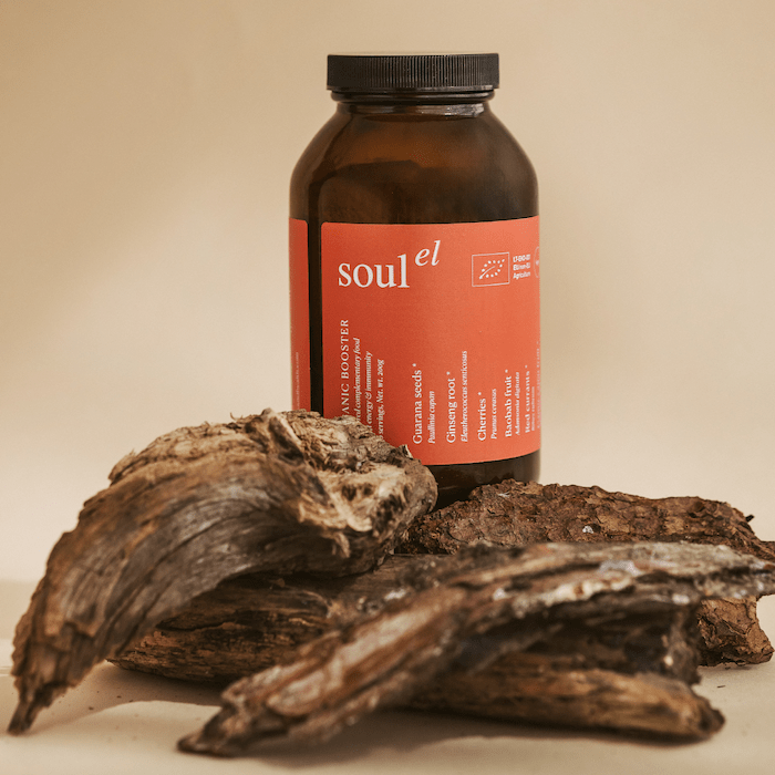 Organic Booster – Bio-Pflanzenpulvermischung mit Guarana, Baobab und Camu-Camu