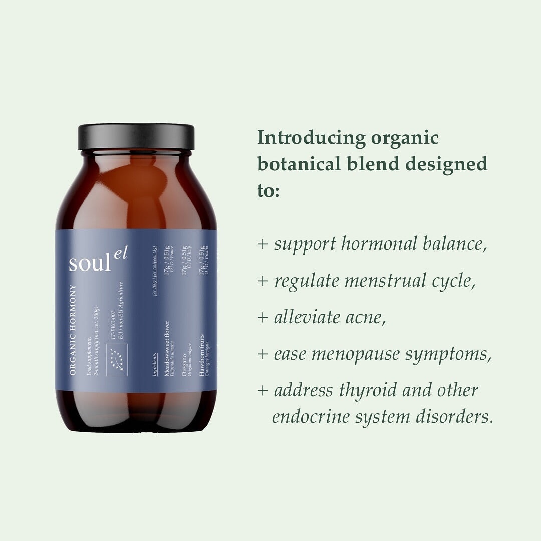 Organic Hormony - Hormonelle Unterstützung, Akne und Wechseljahre North Glow