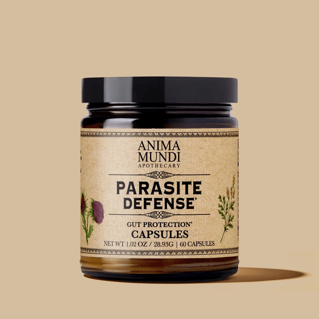 Parasite Defense pflanzliche Darmreinigung Kapseln von Anima Mundi