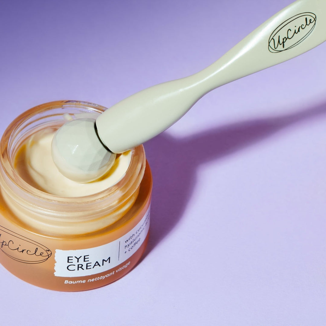 Plastikfreier UpCircle-Augenroller gegen dunkle Augenringe + geschwollene Augen North Glow