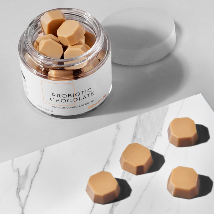 Probiotic Chocolate - Probiotische Schokolade mit min. 48 % Kakao - depuravita