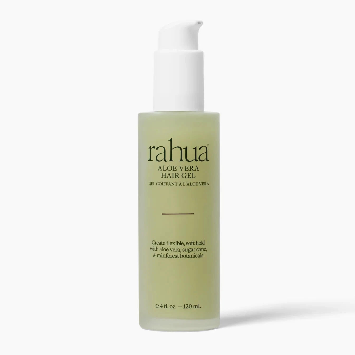 rahua Aloe Vera Hair Gel vor weißem Hintergrund.