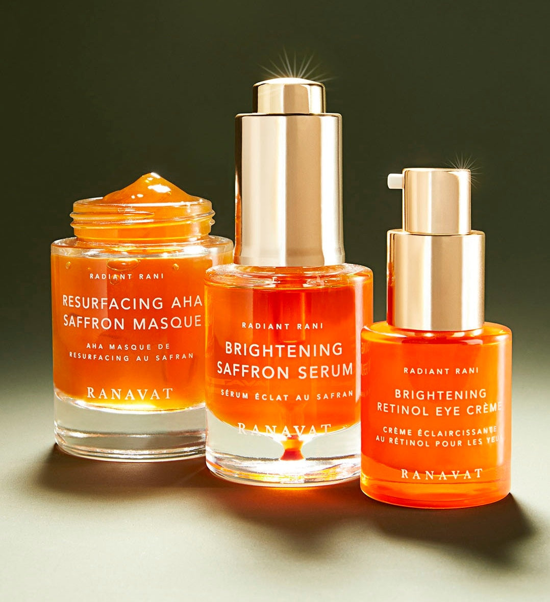 RANAVAT - Brightening Retinol Eye Creme - Retinol-Augencreme (RADIANT RANI collection) North Glow