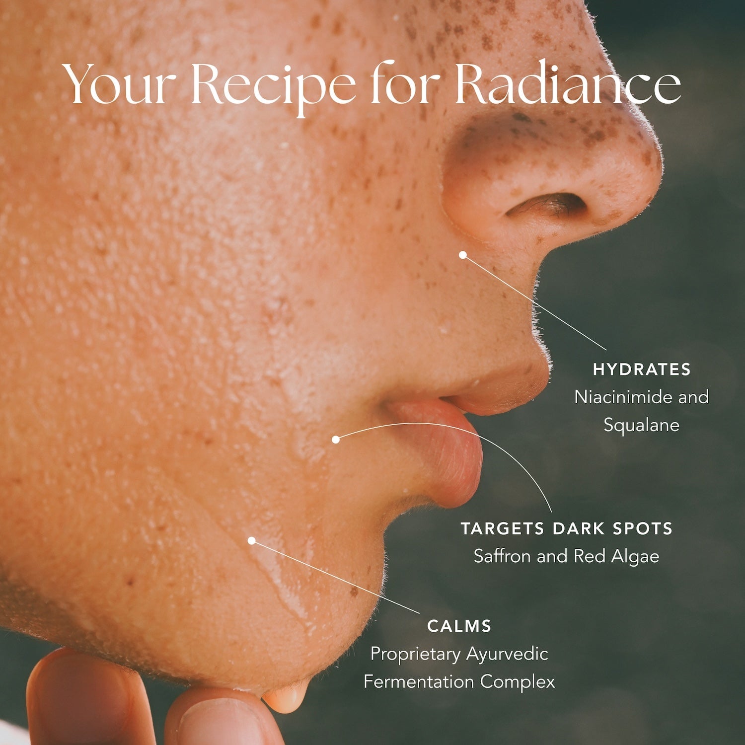 RANAVAT Brightening Saffron Essence - Tonerserum mit Niacinamid, Mikroalge, Lactobacillus