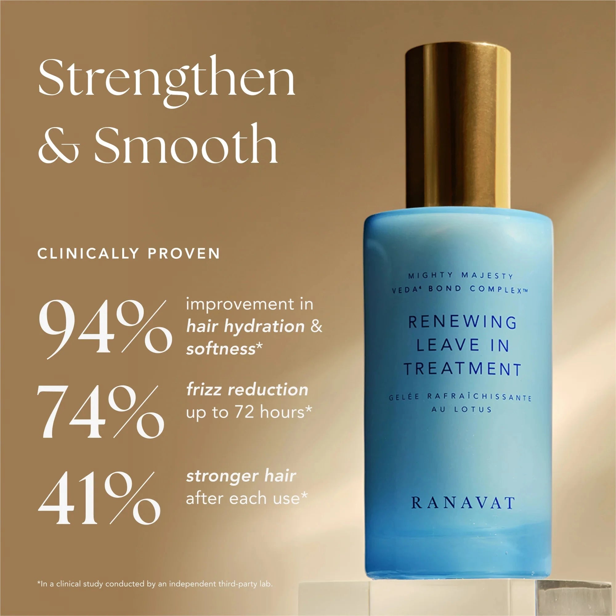 RANAVAT Hair Leave In Treatment - Proteins and moisture for hair lengths