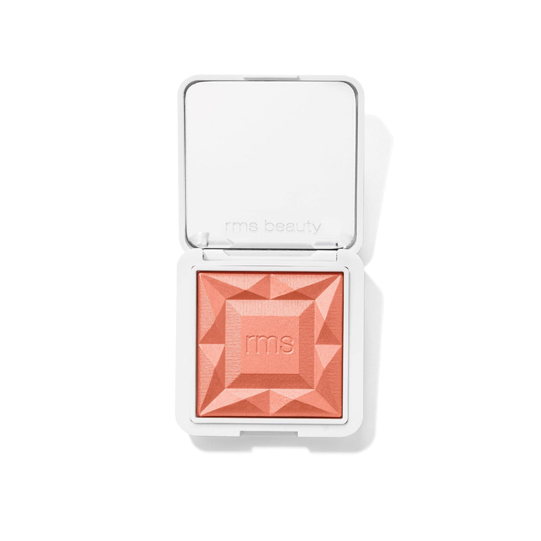 Offene Puderdose der ReDimension Hydra Powder Blush Farbe Bohemian Girl von RMS. North Glow