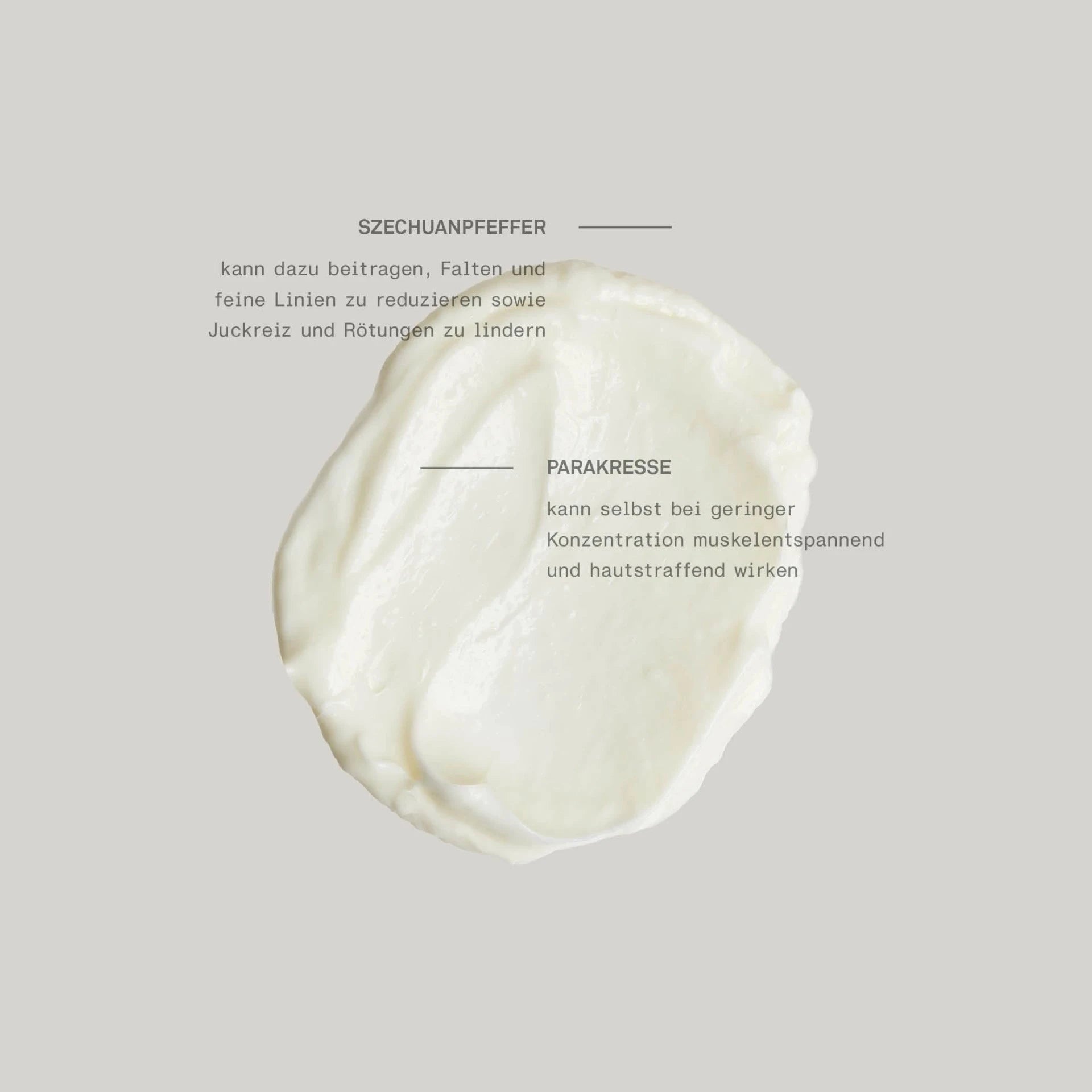 Detailaufnahme: Feine Textur der Rejuvenating Eye Cream im Tiegel, ideal für trockene Augenpartie