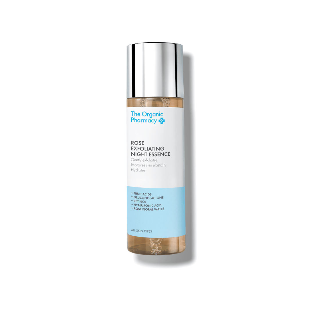 Rose Exfoliating Night Essence · The Organic Pharmacy - AHA Serum Peeling North Glow