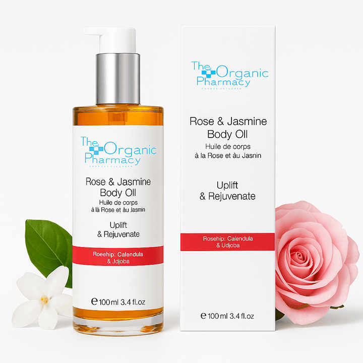 Rose & Jasmine Body Oil - sinnliches Körperöl von The Organic Pharmacy