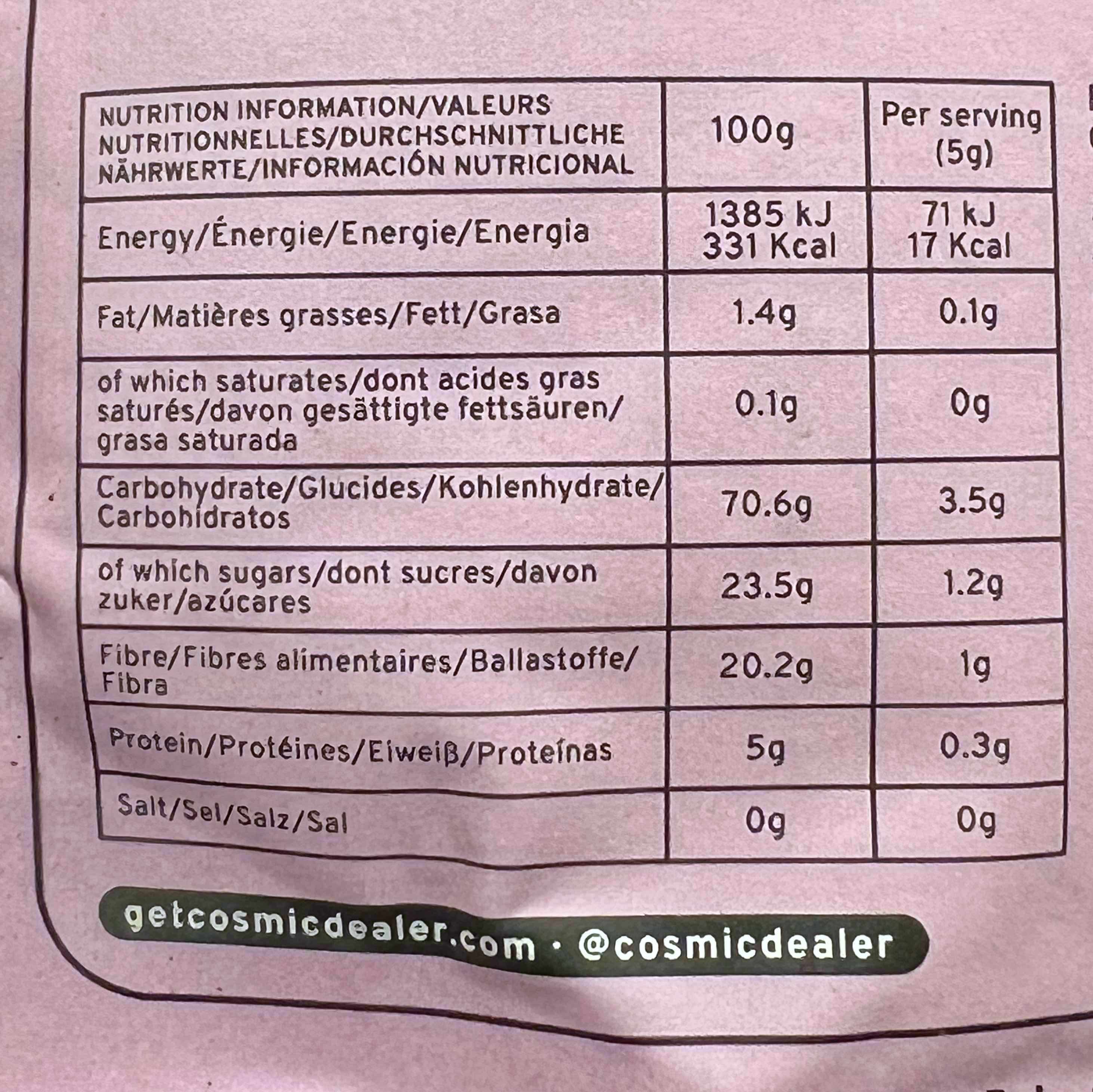 ROSE KOFFEE decaffeinated coffee alternative - COSMIC DEALER