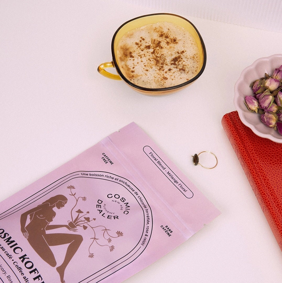 ROSE KOFFEE decaffeinated coffee alternative - COSMIC DEALER