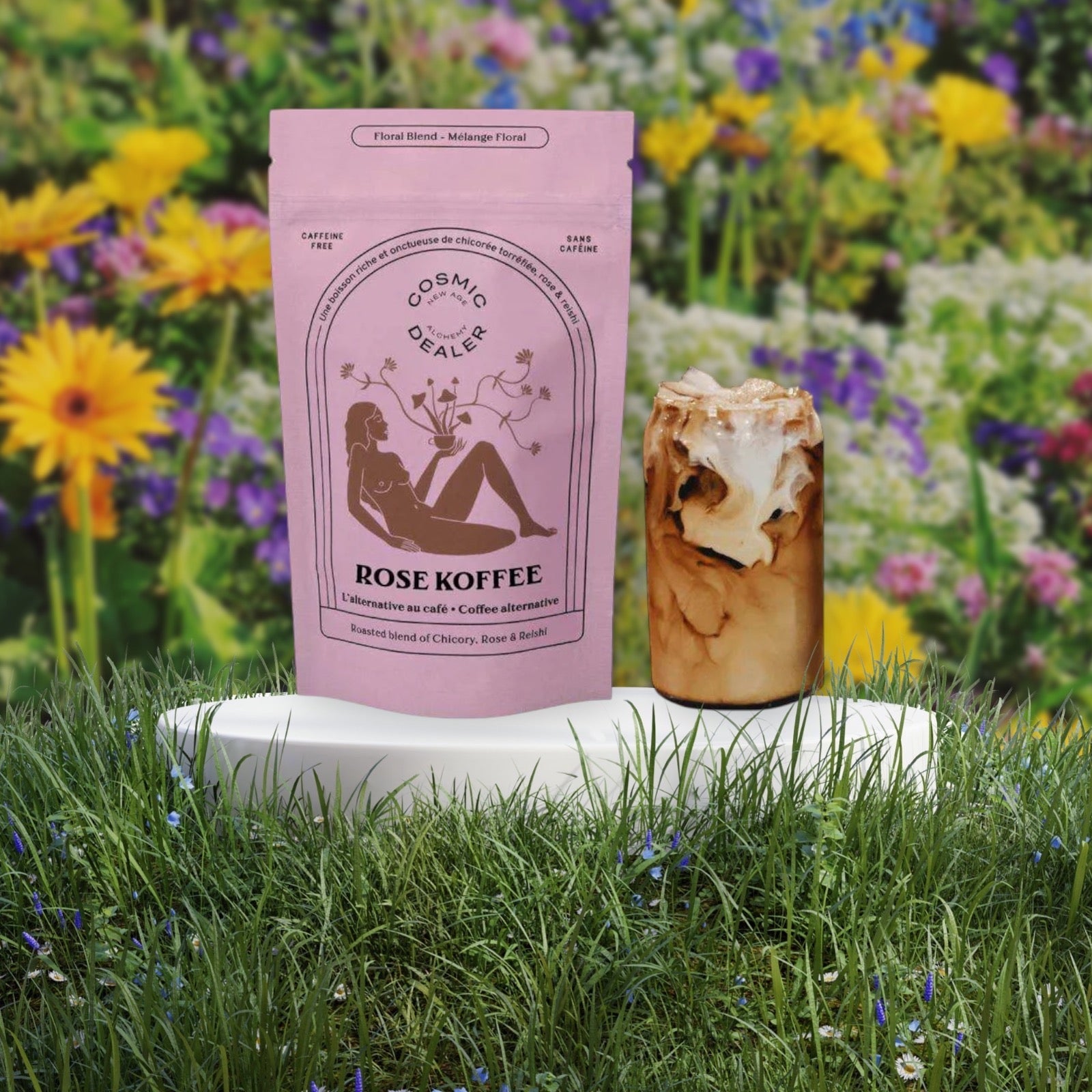 ROSE KOFFEE koffeinfreie Kaffeealternative - COSMIC DEALER