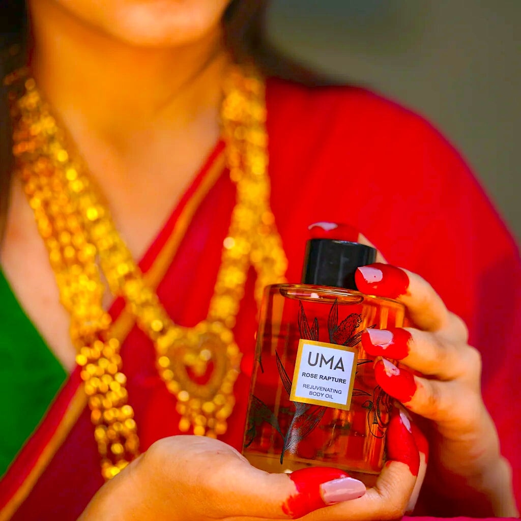 ROSE RAPTURE Rejuvenating Bodyoil - UMA Körperöl North Glow