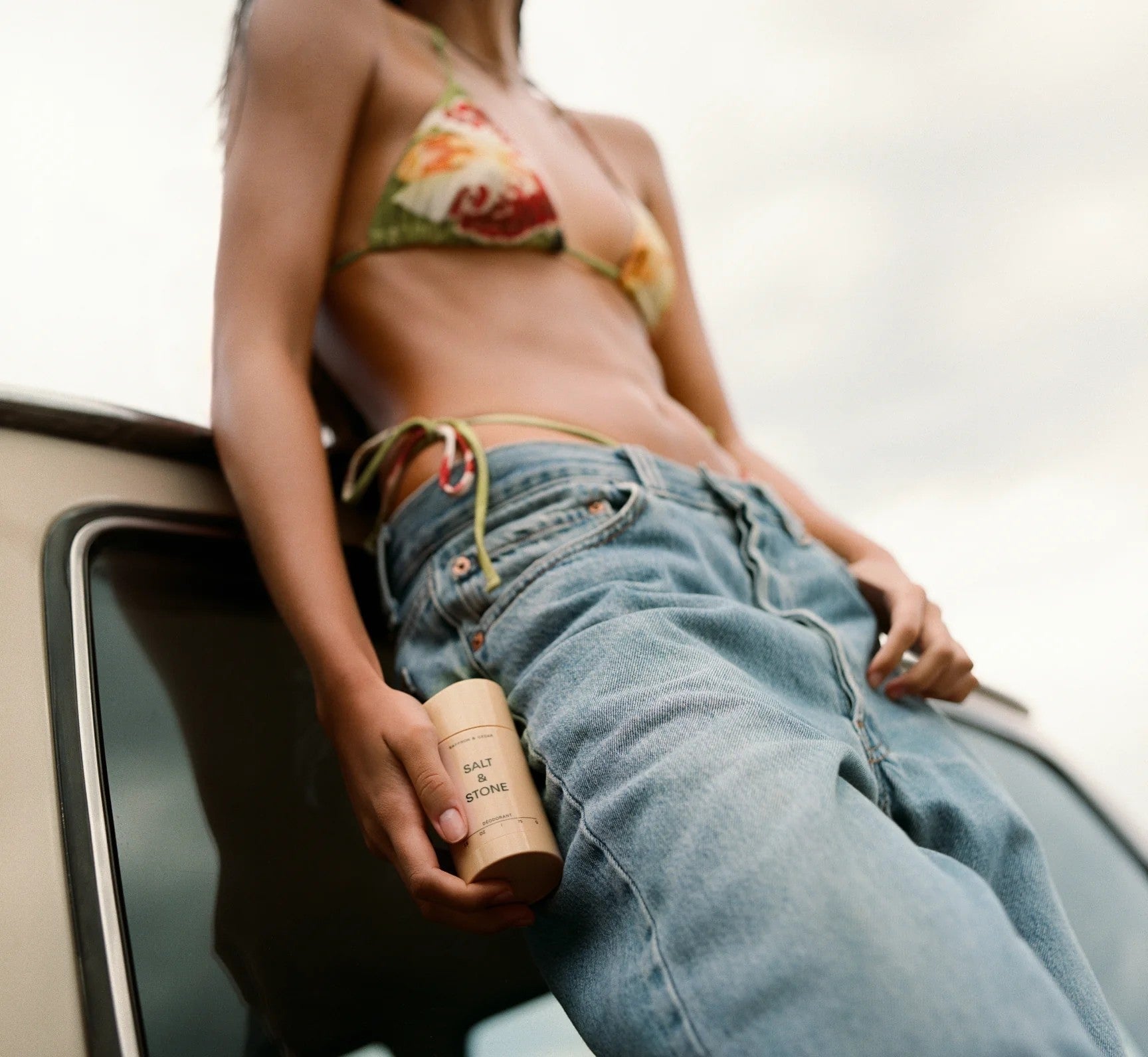 Saffron and Cedar Deodorant - SALT & STONE - Deo